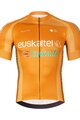 BONAVELO Cyklistický dres s krátkym rukávom - EUSKALTEL-EUSKADI - oranžová