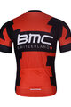 BONAVELO Cyklistický dres s krátkym rukávom - BMC - červená/čierna