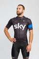 BONAVELO Cyklistický dres s krátkym rukávom - SKY - čierna
