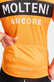 BONAVELO Cyklistický dres s krátkym rukávom - MOLTENI ARCORE - oranžová