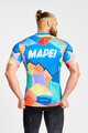 BONAVELO Cyklistický dres s krátkym rukávom - MAPEI - modrá/viacfarebná