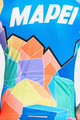 BONAVELO Cyklistický dres s krátkym rukávom - MAPEI - modrá/viacfarebná