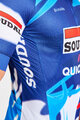 BONAVELO Cyklistický dres s krátkym rukávom - SOUDAL-QUICKSTEP 2025 - modrá/biela