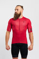 HOLOKOLO Cyklistický dres s krátkym rukávom - VICTORIOUS ELITE - červená