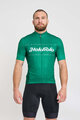 HOLOKOLO Cyklistický dres s krátkym rukávom - GEAR UP - zelená