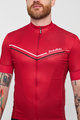 HOLOKOLO Cyklistický dres s krátkym rukávom - LEVEL UP - červená