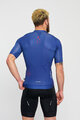 HOLOKOLO Cyklistický dres s krátkym rukávom - METTLE - modrá