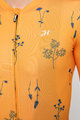 HOLOKOLO Cyklistický dres s krátkym rukávom - METTLE - oranžová