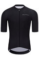 HOLOKOLO Cyklistický dres s krátkym rukávom - OCTOPUS - čierna/biela