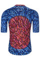 HOLOKOLO Cyklistický dres s krátkym rukávom - TAMELESS - modrá/červená