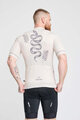 HOLOKOLO Cyklistický dres s krátkym rukávom - CRUST - ivory/čierna