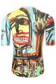 HOLOKOLO Cyklistický dres s krátkym rukávom - WILDLY II - svetlo modrá/viacfarebná
