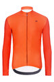 HOLOKOLO Cyklistický dres s dlhým rukávom zimný - PERFORMANCE WINTER - oranžová