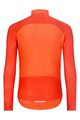 HOLOKOLO Cyklistický dres s dlhým rukávom zimný - PERFORMANCE WINTER - oranžová