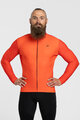 HOLOKOLO Cyklistický dres s dlhým rukávom zimný - PERFORMANCE WINTER - oranžová