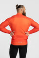 HOLOKOLO Cyklistický dres s dlhým rukávom zimný - PERFORMANCE WINTER - oranžová