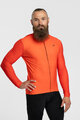 HOLOKOLO Cyklistický dres s dlhým rukávom zimný - PERFORMANCE WINTER - oranžová