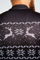 HOLOKOLO Cyklistický dres s dlhým rukávom zimný - FROSTTRAIL WINTER - čierna