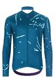 HOLOKOLO Cyklistický dres s dlhým rukávom zimný - PASSION WINTER - modrá