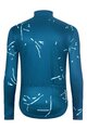HOLOKOLO Cyklistický dres s dlhým rukávom zimný - PASSION WINTER - modrá