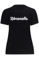 RIVANELLE BY HOLOKOLO Cyklistické tričko s krátkym rukávom - CREW - čierna