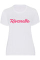 RIVANELLE BY HOLOKOLO Cyklistické tričko s krátkym rukávom - CREW - biela