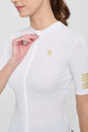 RIVANELLE BY HOLOKOLO Cyklistický dres s krátkym rukávom - VICTORIOUS GOLD LADY - biela