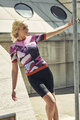 RIVANELLE BY HOLOKOLO Cyklistický dres s krátkym rukávom - SUNSET ELITE LADY LIMITED EDITION - ružová/viacfarebná