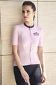 RIVANELLE BY HOLOKOLO Cyklistický dres s krátkym rukávom - VOGUE - ružová/čierna
