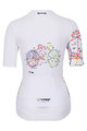 RIVANELLE BY HOLOKOLO Cyklistický dres s krátkym rukávom - MAAPPI ELITE LADY - biela/viacfarebná