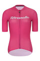 RIVANELLE BY HOLOKOLO Cyklistický dres s krátkym rukávom - DRAW UP - ružová