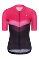 RIVANELLE BY HOLOKOLO Cyklistický dres s krátkym rukávom - ARROW II - ružová/čierna
