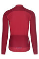 RIVANELLE BY HOLOKOLO Cyklistický dres s dlhým rukávom zimný - PERFORMANCE WINTER - bordová