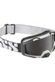 IXS Cyklistické okuliare - TRIGGER + POLARIZED GOGGLE - biela