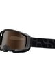 IXS Cyklistické okuliare - TRIGGER + POLARIZED GOGGLE - čierna