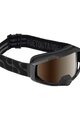 IXS Cyklistické okuliare - TRIGGER + POLARIZED GOGGLE - čierna