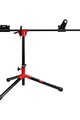ELITE montážny stojan - RACE FC - čierna/červená