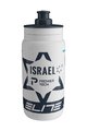 ELITE Cyklistická fľaša na vodu - FLY 550 ISRAEL PREMIERTECH - biela