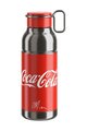 ELITE Cyklistická fľaša na vodu - MIA COCA COLA - červená
