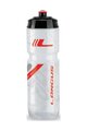 LONGUS Cyklistická fľaša na vodu - TESA 800ml - transparentná/červená