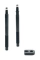 SCHWALBE nadstavec ventilu - VALVE EXTENSIONS - čierna