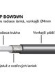 LONGUS bowden - SP OEM - čierna