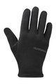 SHIMANO Cyklistické rukavice dlhoprsté - LIGHT THERMAL - čierna