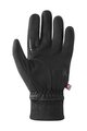 SHIMANO Cyklistické rukavice dlhoprsté - WINDSTOPPER PRIMALOFT - čierna