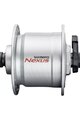 SHIMANO predný náboj s dynamom - DHC3000 36 - strieborná