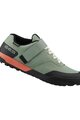 SHIMANO Cyklistické tretry - SH-GE500 - svetlo zelená
