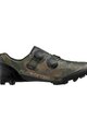 SHIMANO Cyklistické tretry - SH-XC903 LTD - hnedá/zelená