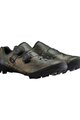 SHIMANO Cyklistické tretry - SH-XC903 LTD - hnedá/zelená