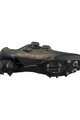 SHIMANO Cyklistické tretry - SH-XC903 LTD - hnedá/zelená