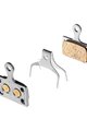 SHIMANO brzdové platničky - BRAKE PADS K04TI - strieborná